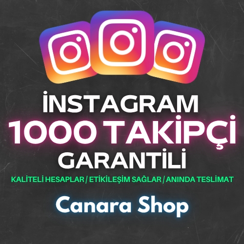  ⭐ İNSTAGRAM 1000 TAKİPÇİ - Garantili - Hızlı - Piyasanın En İyisi